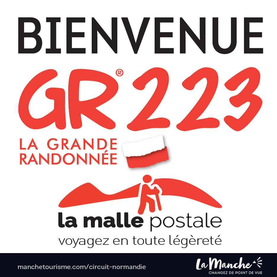 Logo MallePostale GR223_Manche©LatitudeManche